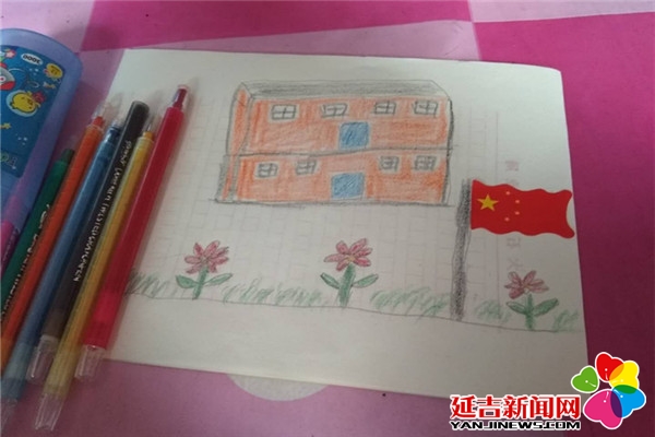 童心绘画 憧憬美好小学生活